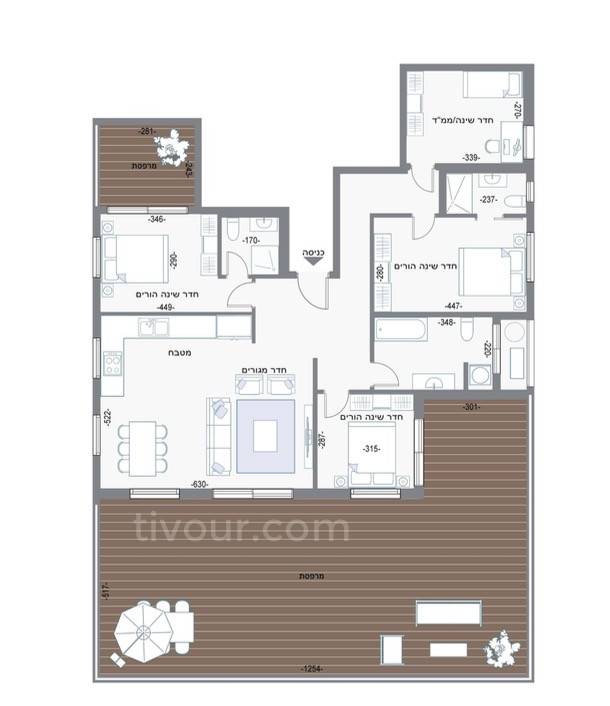 Appartement 4 pièces  Bat yam Bat yam 210-IBL-2117