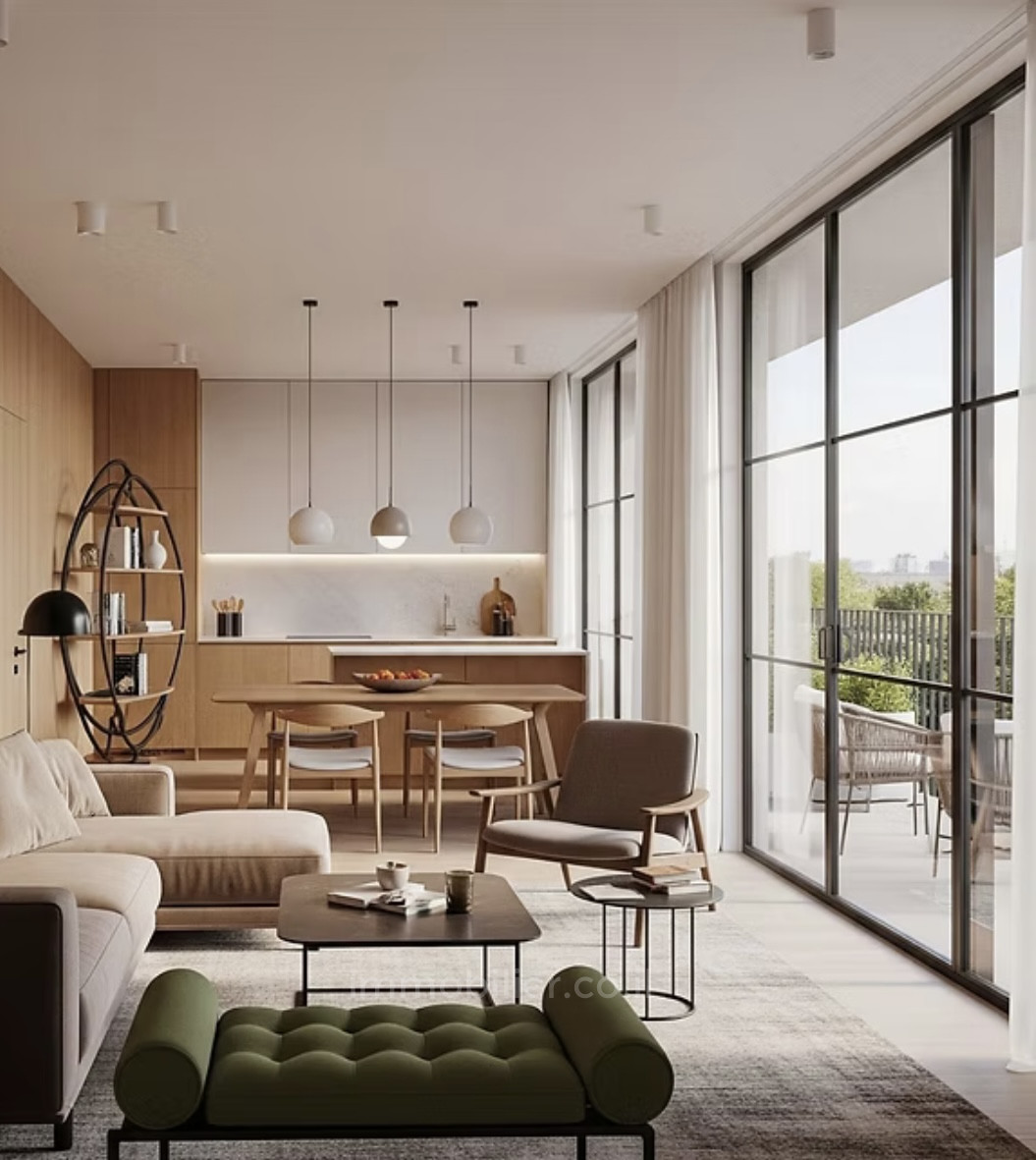 Appartement 2 pi&egrave;ces  Tel Aviv Yehouda hamakaby 232-IBL-3983