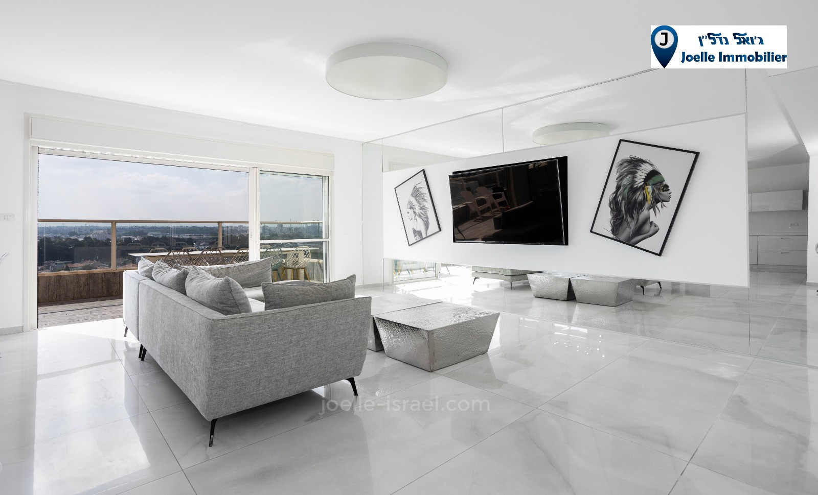 Duplex-Penthouse 6 rooms Netanya City center 316-IBL-1717