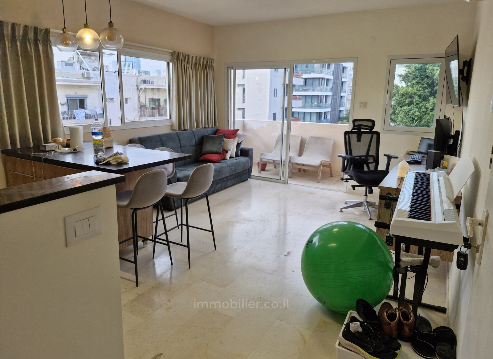 Appartement 3 pi&egrave;ces  Tel Aviv Centre Ville 342-IBL-6824