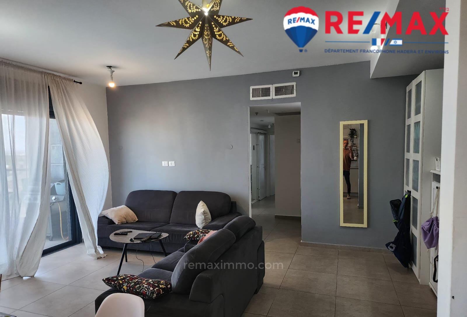 Appartement 4 pièces  Hadera Centre ville 379-IBL-426