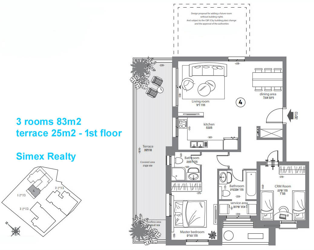 Apartment 3 rooms Ramat Bet Shemesh Ramat Bet Shemesh 427-IBL-642