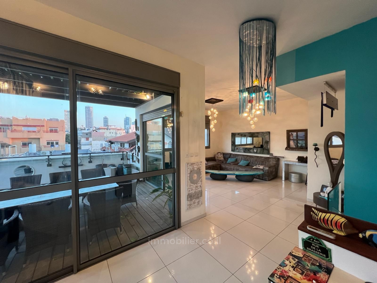 Duplex-Penthouse 5 pièces  Tel Aviv Kerem Hatemanim 457-IBL-1328
