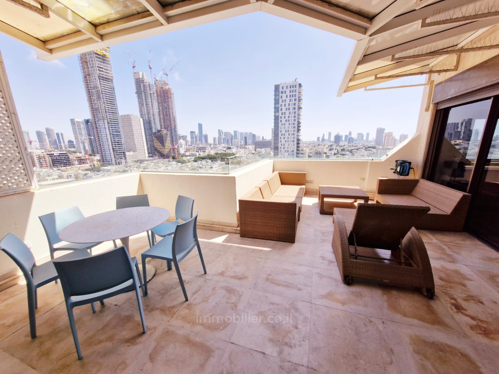Duplex-Penthouse 5 pièces  Tel Aviv Bazel 457-IBL-1468
