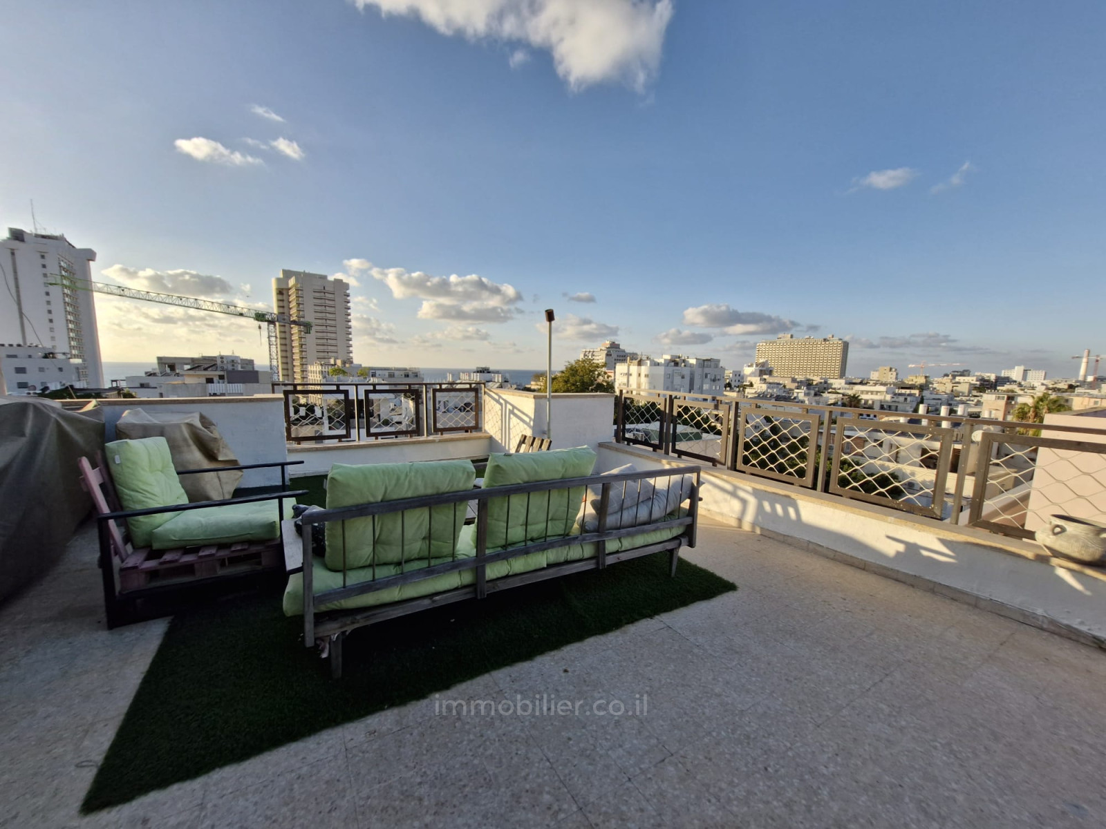 Duplex-Penthouse 5 rooms Tel Aviv City center 457-IBL-1522