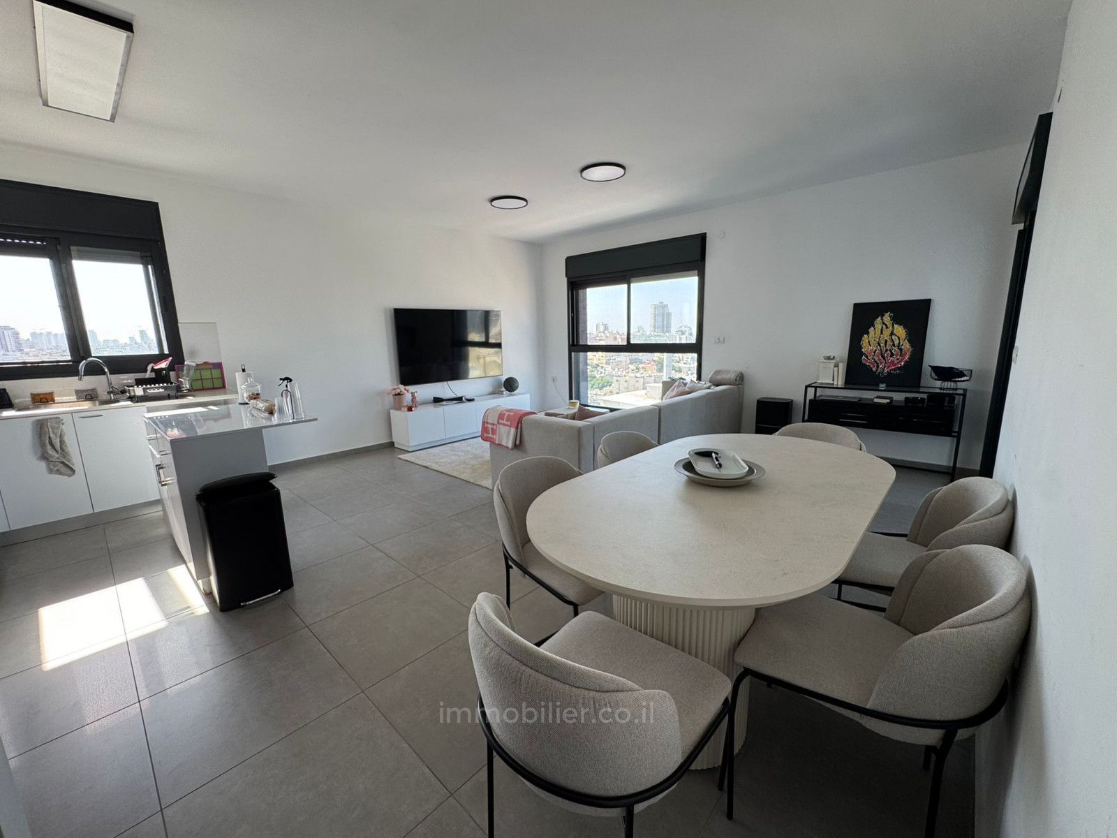 Appartement 3 pièces  Netanya Centre Ville 457-IBL-1533