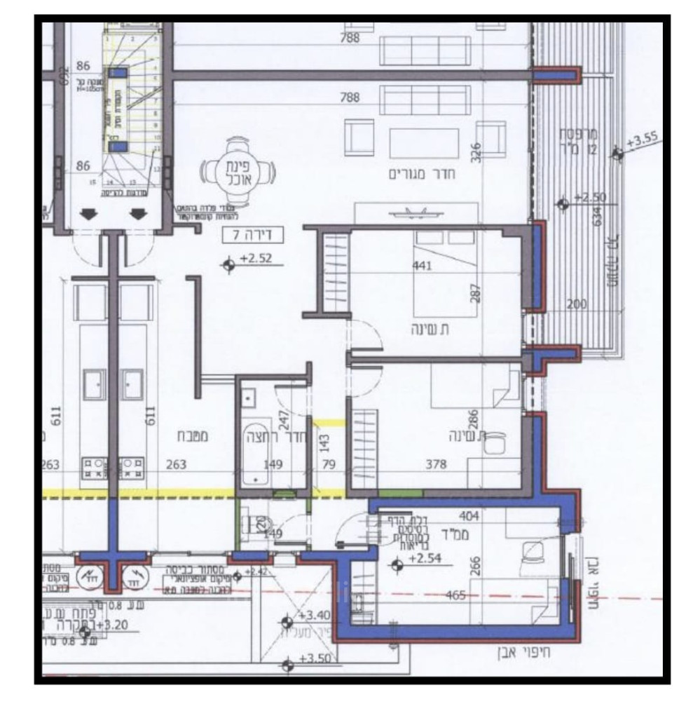 Appartement 4 pi&egrave;ces  Jerusalem Kiryat Yovel 457-IBL-1536