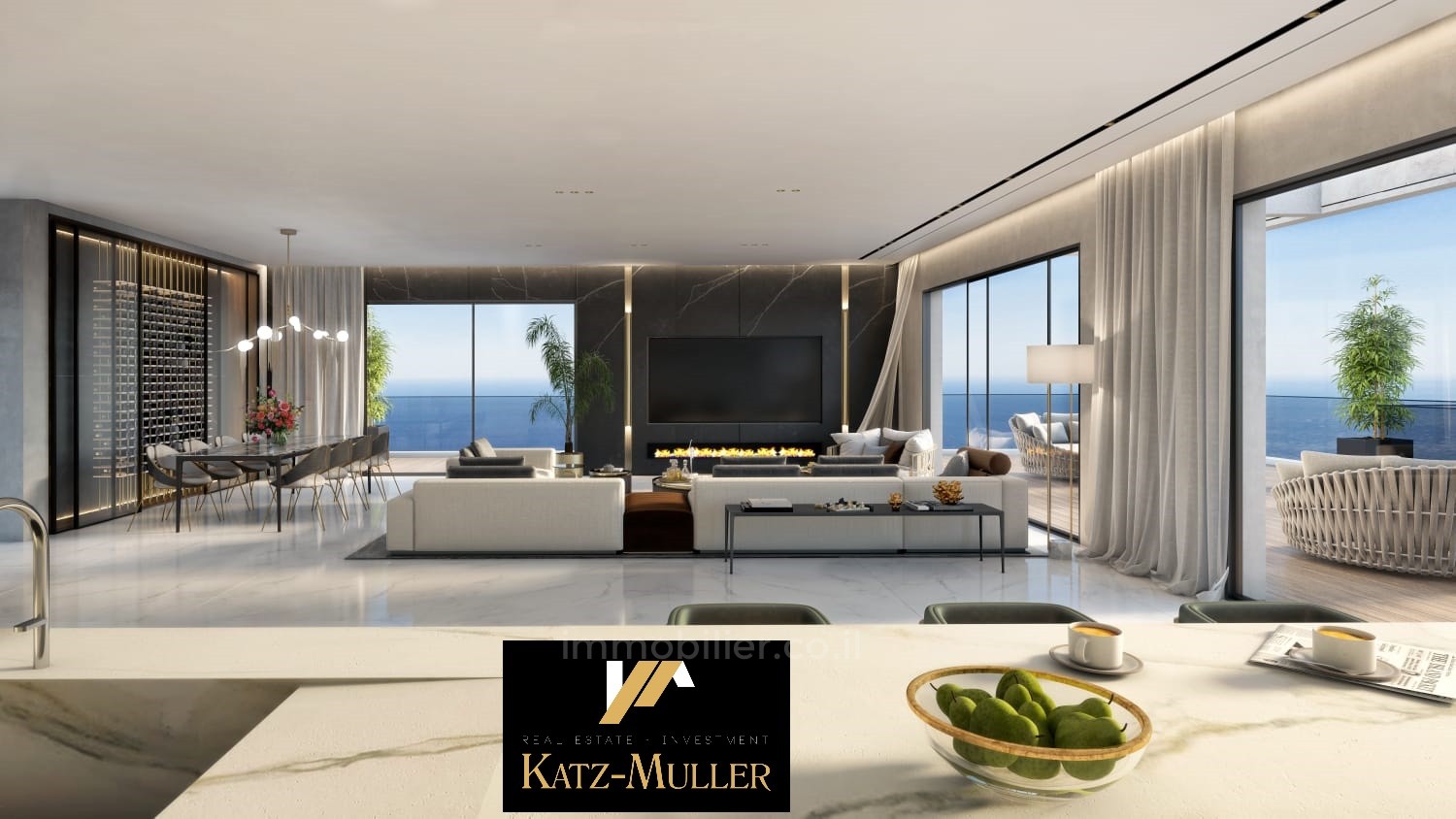 Penthouse 5 pièces  Netanya Netanya 478-IBL-310