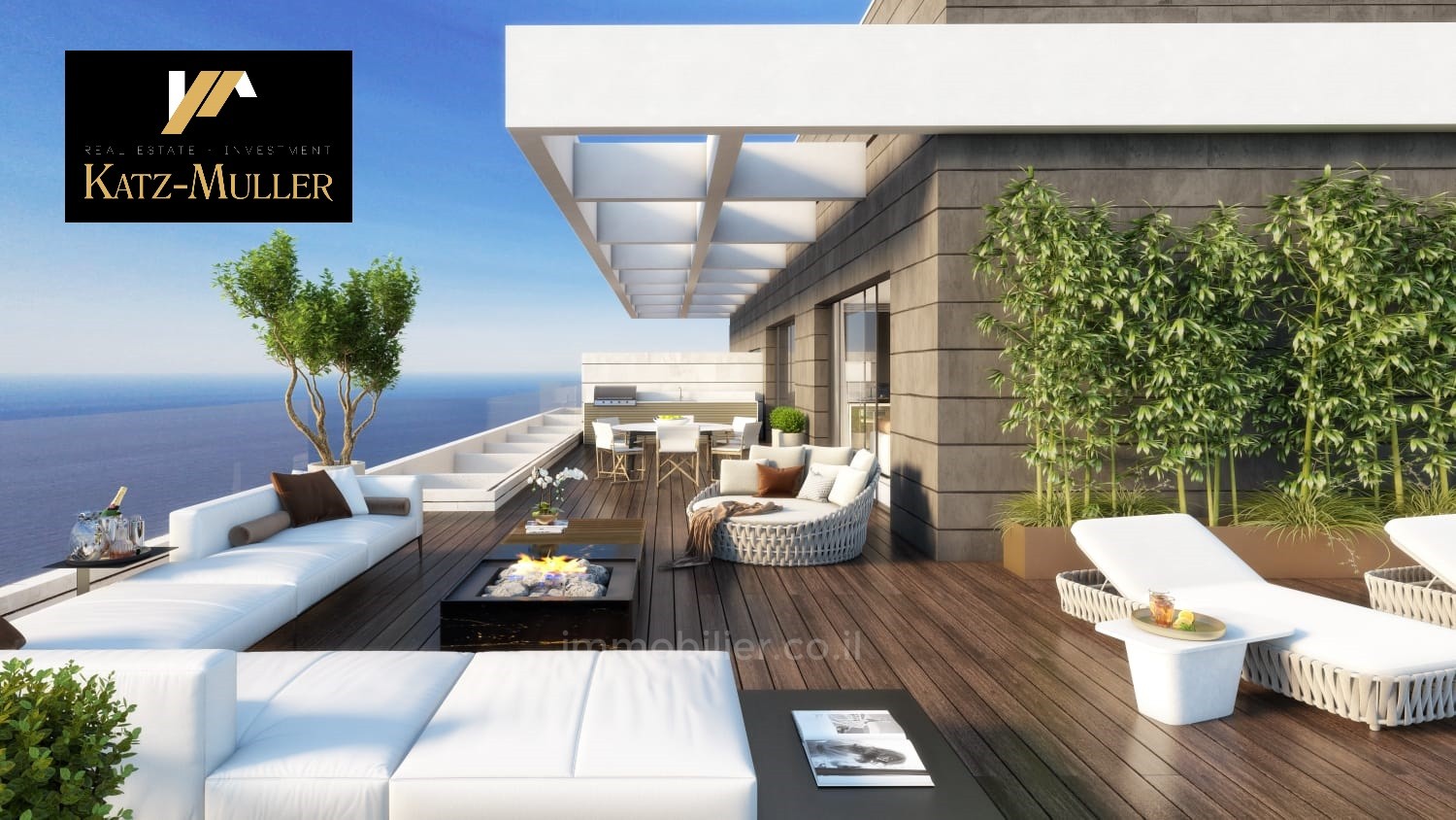 Penthouse 5 pièces  Netanya Netanya 478-IBL-310
