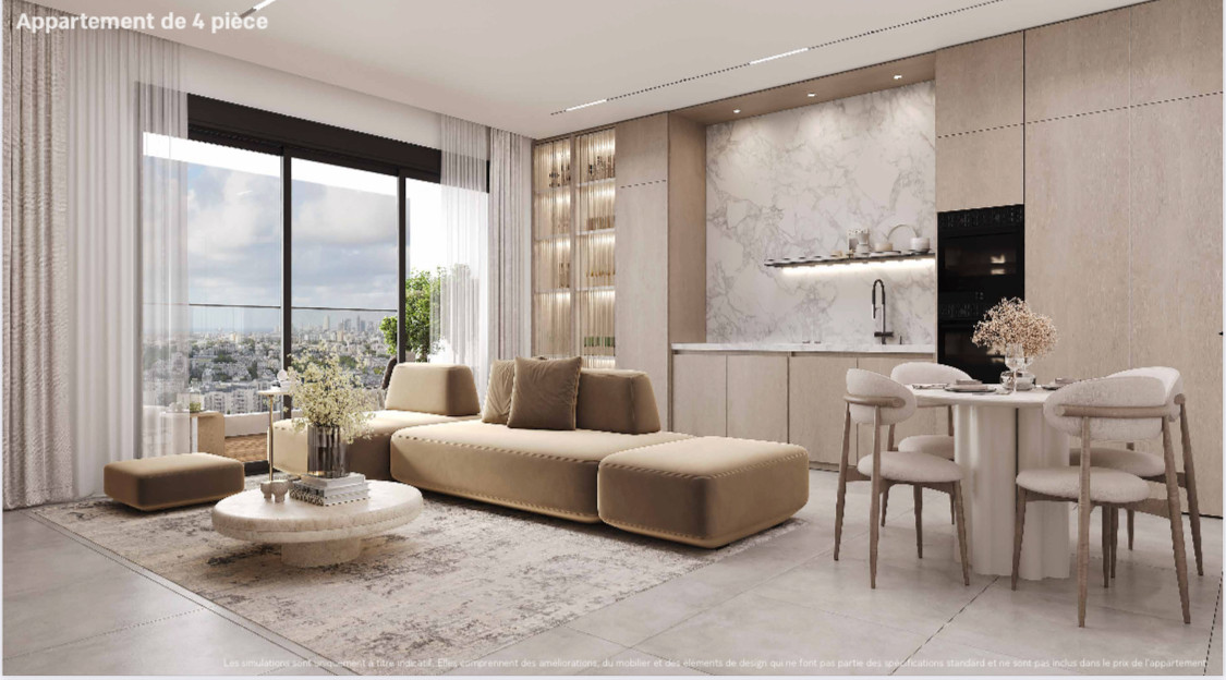 Appartement 4 pièces  Bat yam Bat yam 513-IBL-264