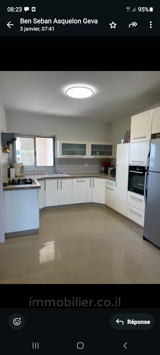 Apartment 5 rooms Ashkelon Afridar 634-IBL-6