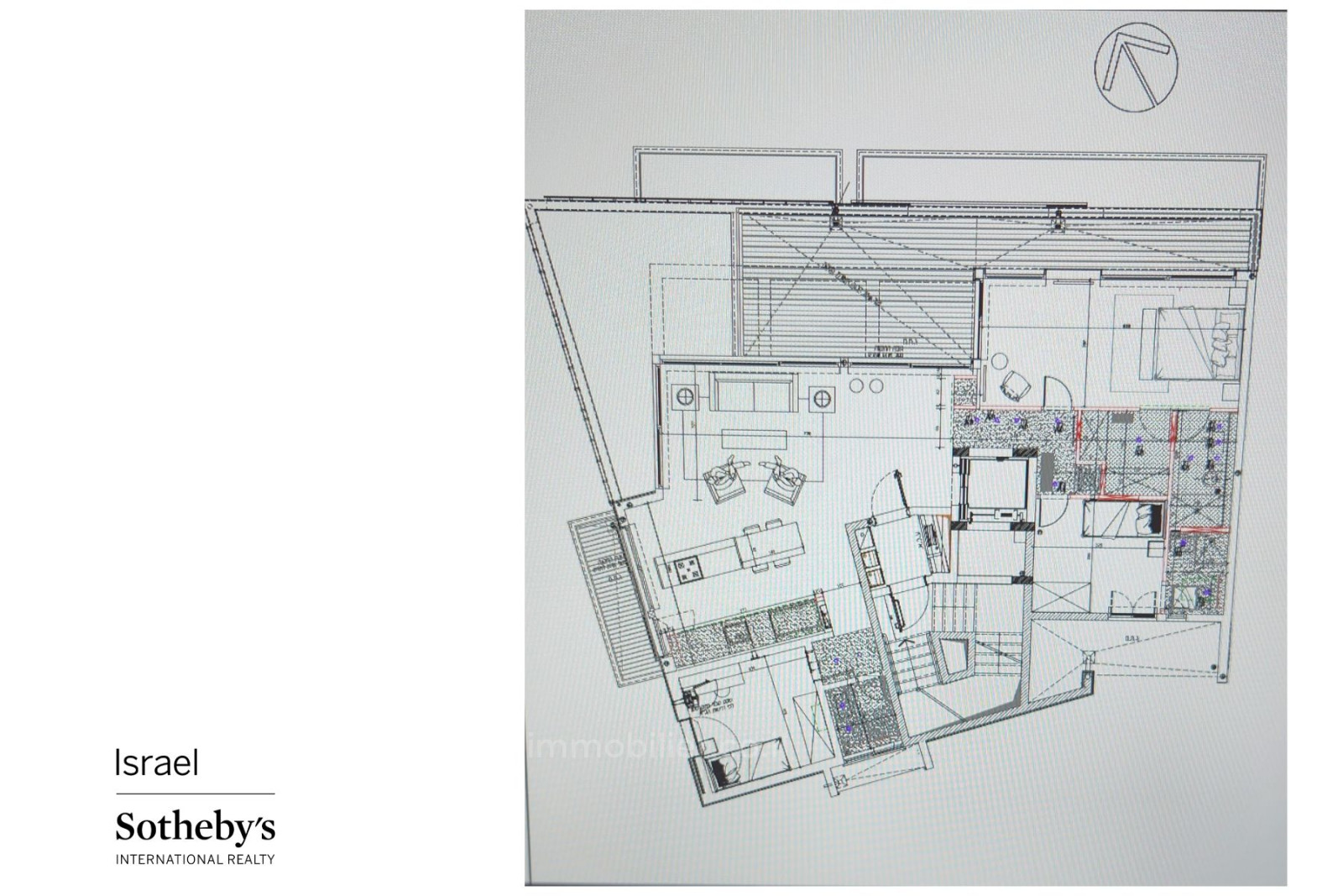 Penthouse 4 rooms Tel Aviv Lev Tel-Aviv 651-IBL-49