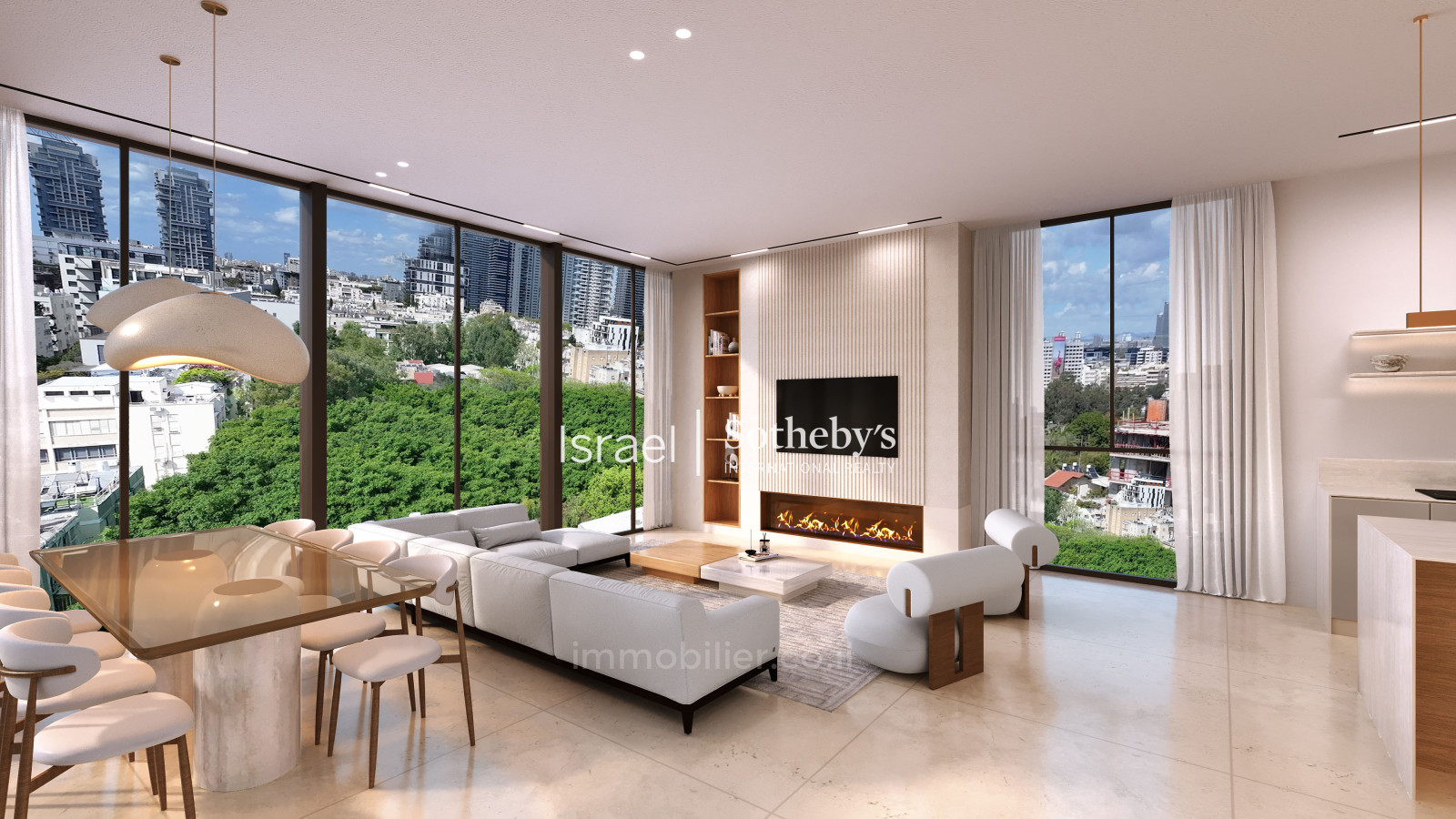 Penthouse 5 rooms Tel Aviv City center 651-IBL-73