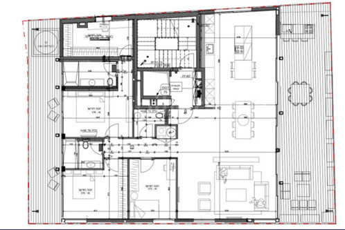 Appartement 4.5 pièces  Tel Aviv Hatsafon hayachan 804-IBL-76