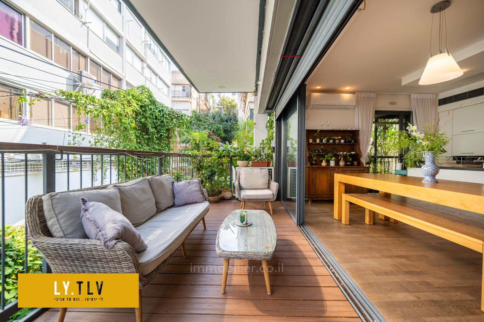 Apartment 3 rooms Tel Aviv Lev Tel-Aviv 804-IBL-95