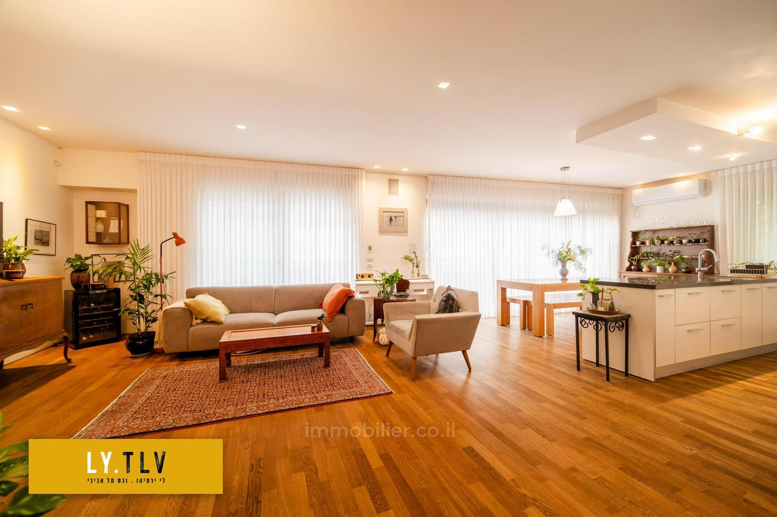 Apartment 3 rooms Tel Aviv Lev Tel-Aviv 804-IBL-95