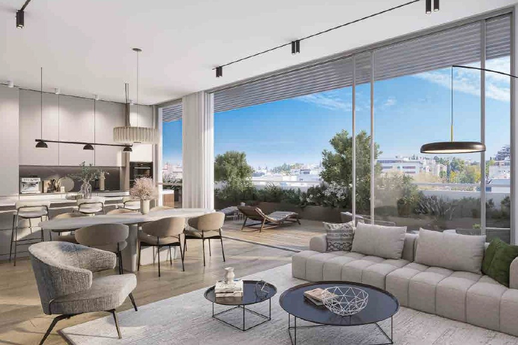 Penthouse 2 pièces  Tel Aviv Neve Tsedek 828-IBL-131