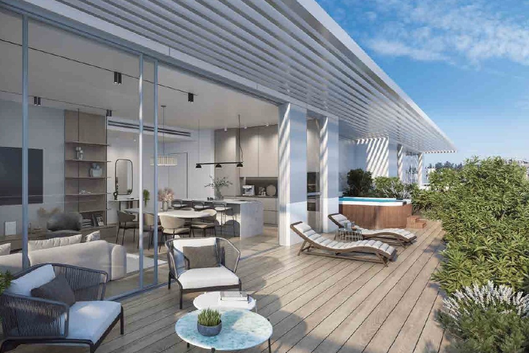 Penthouse 2 pièces  Tel Aviv Neve Tsedek 828-IBL-131