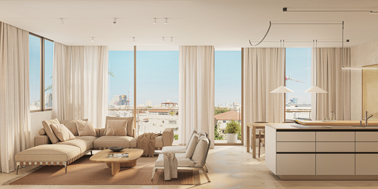 Apartment 4 rooms Tel Aviv Kerem Hatemanim 828-IBL-142