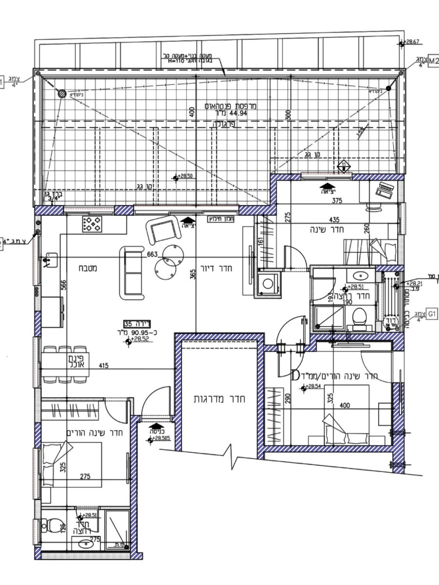 Apartment 4 rooms Bat yam Bat yam 828-IBL-73