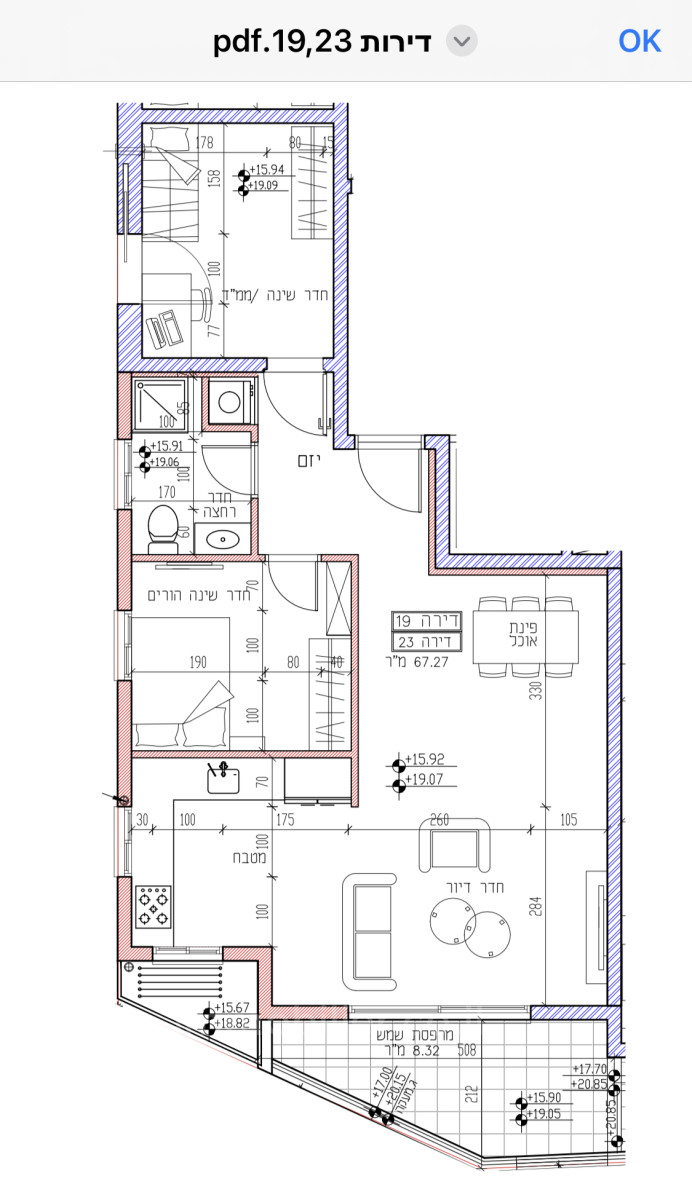 Apartment 4 rooms Bat yam Bat yam 828-IBL-73