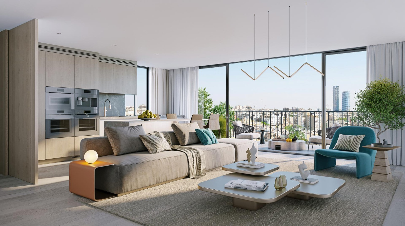 Mini-Penthouse 3 pièces  Bat yam Bat yam 828-IBL-79