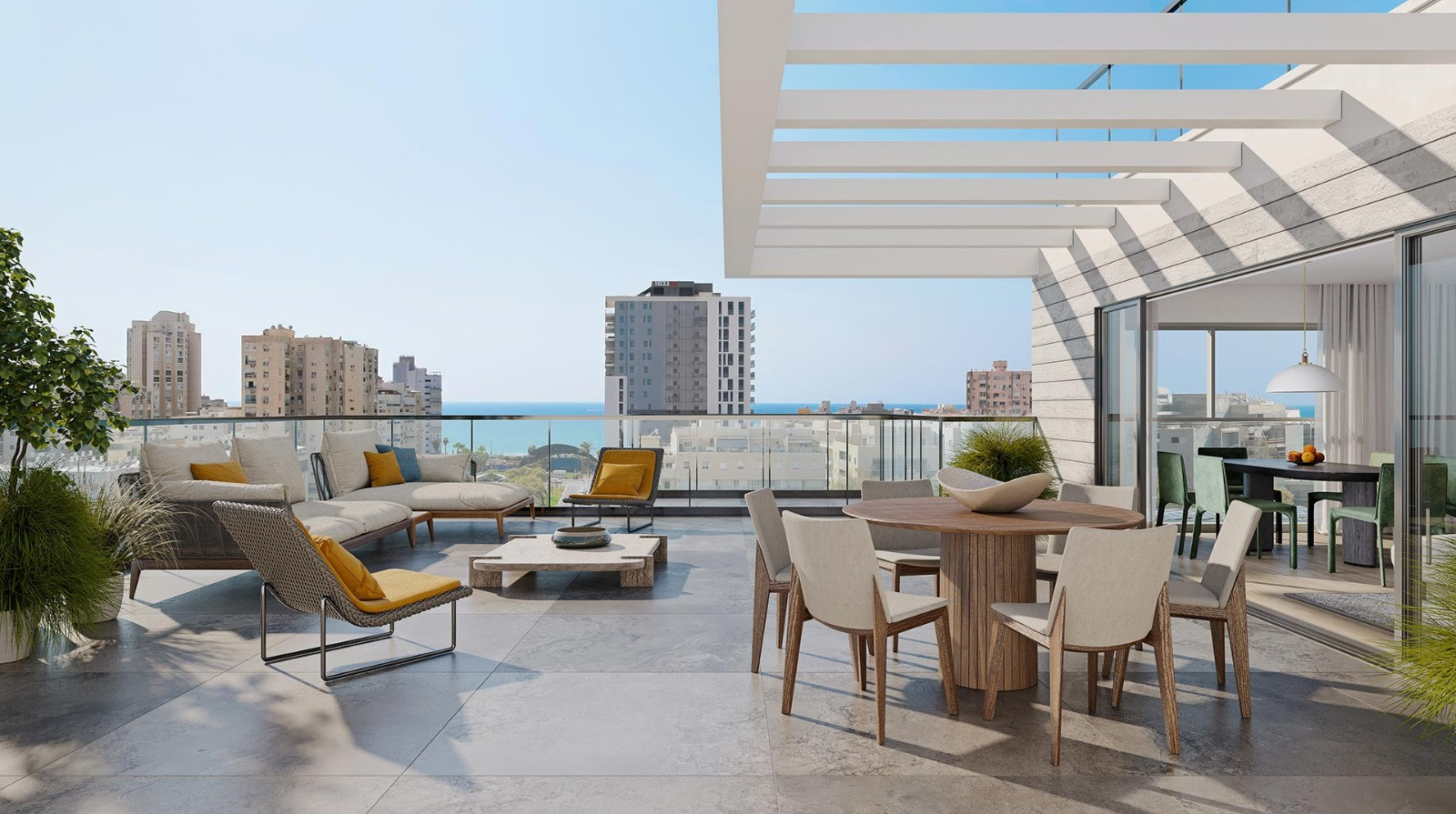 Mini-Penthouse 3 pièces  Bat yam Bat yam 828-IBL-79